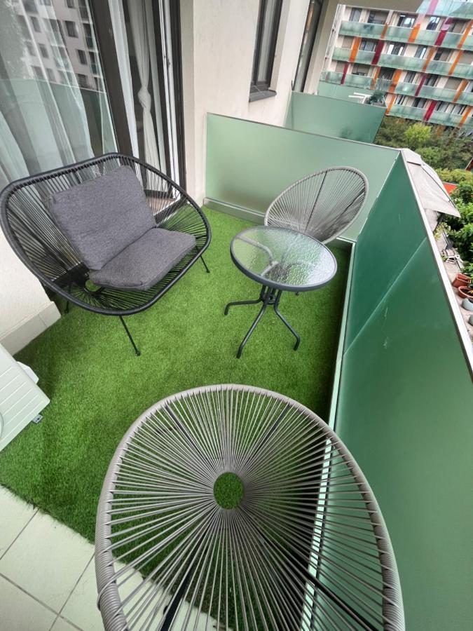 Appartamento Corvin Promenade Crystal Budapest Esterno foto