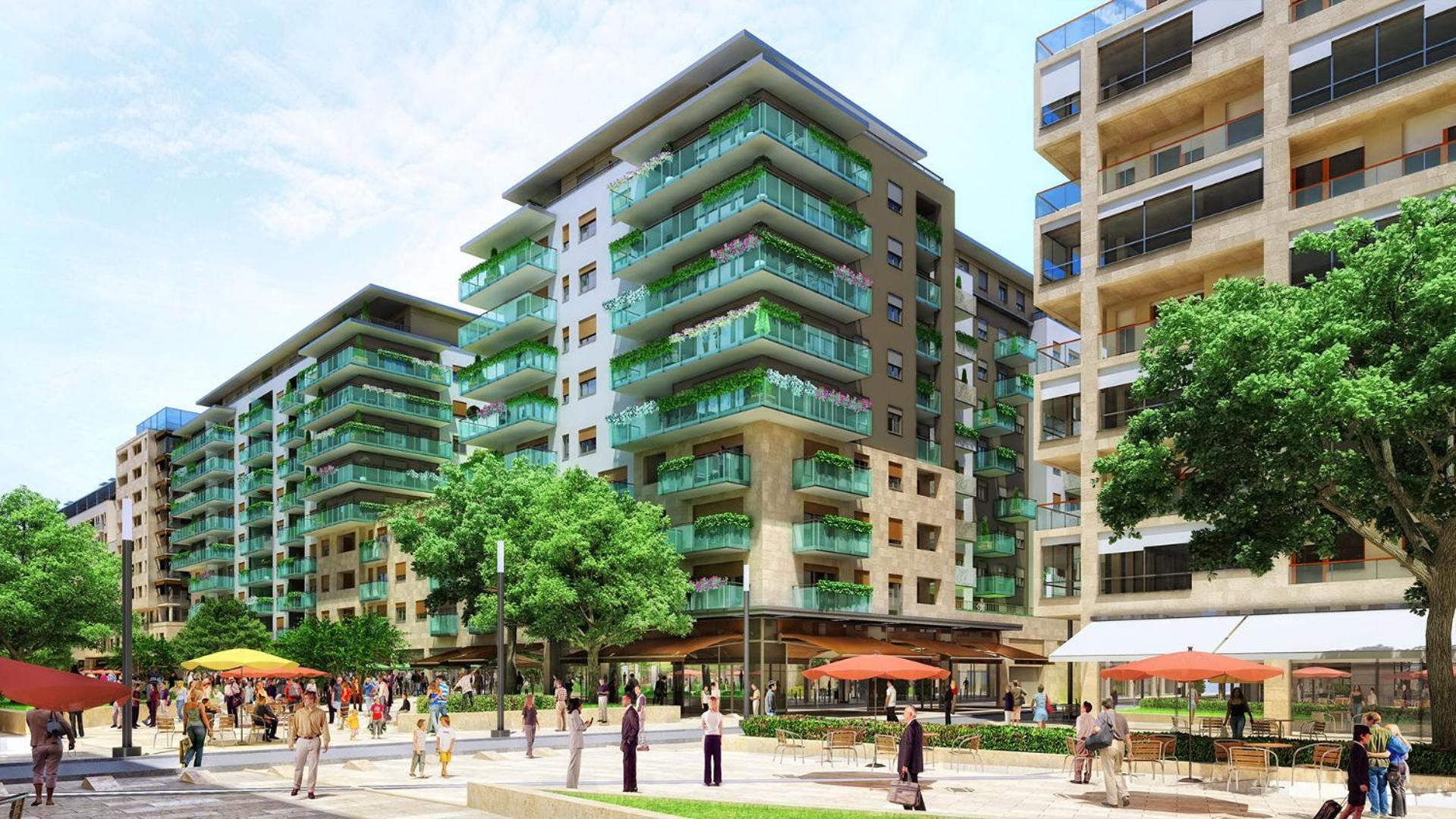 Appartamento Corvin Promenade Crystal Budapest Esterno foto
